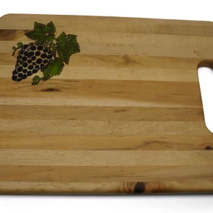Vineyard Elegance Maple Cutting Board